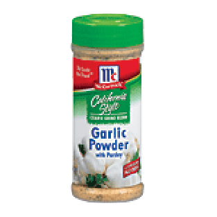 McCormick California Style Garlic Powder Coarse Grind Blend w/Parsl 6oz