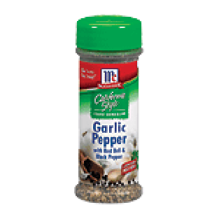 McCormick California Style Garlic Pepper w/Red Bell & Black Pepp2.75oz