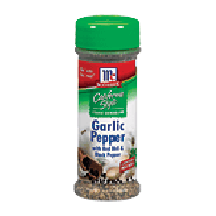 McCormick California Style Garlic Pepper w/Red Bell & Black Pepp 2.75oz