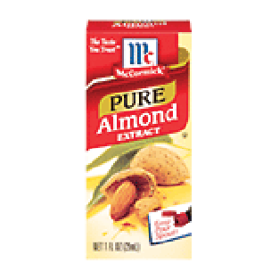 McCormick Extract Pure Almond 1oz