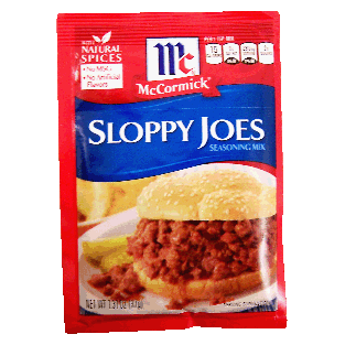 McCormick Seasoning Mix Sloppy Joes  1.31oz