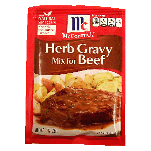 McCormick Gravy Mix For Beef & Herb  1oz