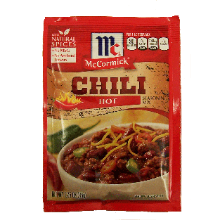 McCormick Seasoning Mix Hot Chili  1.25oz