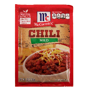 McCormick Seasoning Mix Mild Chili  1.25oz
