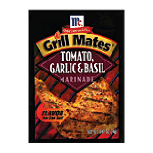 McCormick Grill Mates tomato, garlic & basil marinade 0.87oz