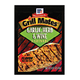 McCormick Grill Mates garlic, herb & wine marinade 0.87oz