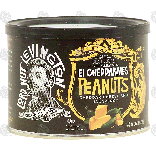 Lord Nut Levington El Cheddarales peanuts cheddar cheese and jalape8oz
