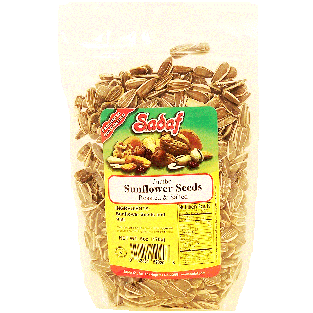 Sadaf  sunflower seeds, jumbo, roasted & salted 6oz