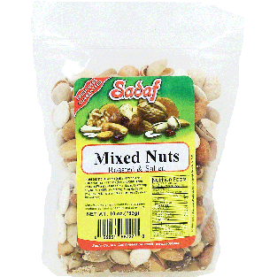 Sadaf  mixed nuts roasted & salted 10oz