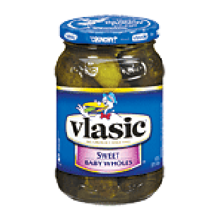 Vlasic  sweet & crunchy baby sweet pickles 16oz