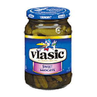 Vlasic  sweet midgets 16fl oz