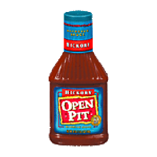 Open Pit Barbecue Sauce Hickory 18oz