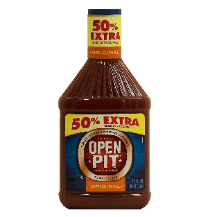 Open Pit  original barbecue sauce 42oz