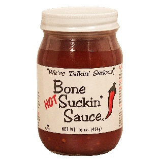 Bone Suckin'  hot barbeque sauce 16oz