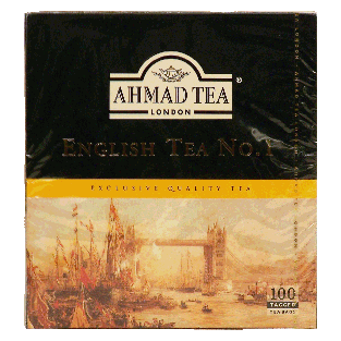 Ahmad Tea London englich tea No. 1, tagged tea bags 100ct