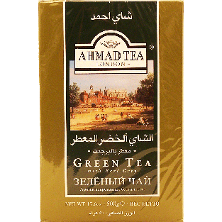Ahmad Tea London green tea with earl grey, loose leaf 17.6oz