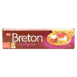 Dare Breton multigrain crackers, light tender-crisp texture 8.8oz