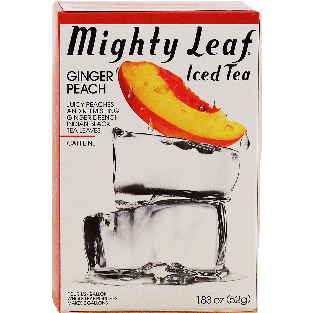 Mighty Leaf Ginger Peach juicy peaches and refreshing ginger dre1.83oz