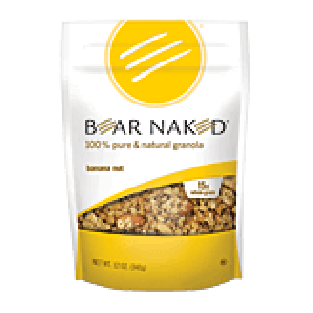 Bear Naked  banana nut, 100% pure & natural granola 12oz