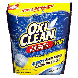 Oxi Clean  laundry detergent paks, for all machines, fresh scent 27ct