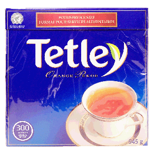 Tetley  orange pekoe tea bags, 300-count 945g