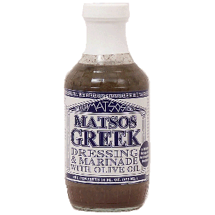 Matsos  greek dressing & marinade with olive oil 16fl oz
