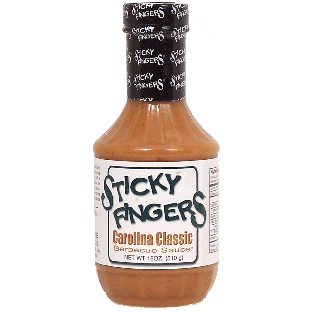 Sticky Fingers  carolina classic barbecue sauce 18oz