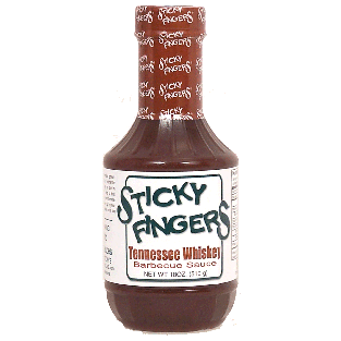 Sticky Fingers  tennessee whiskey barbecue sauce 18oz