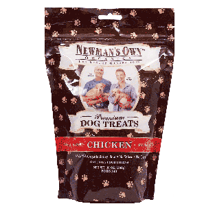 Newman's Own Organics dog treats, small size, chicken 10oz