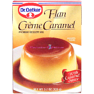 Dr. Oetker  flan creme caramel dessert mix 3.7oz