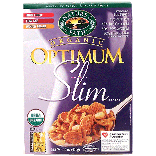 Nature's Path Optimum slim organic whole grain cereal 14oz
