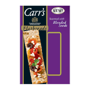 Carr's Flatbreads seasoned with blended seeds 5.3oz