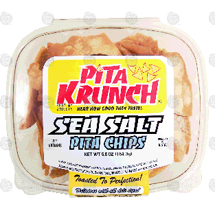 Pita Krunch  pita chips with sea salt 6.5-oz