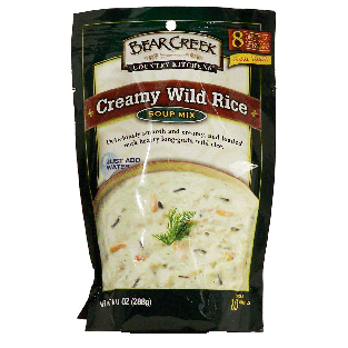 Bear Creek Country Kitchens  creamy wild rice soup mix, just add10.2oz