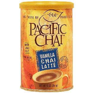 Pacific Chai  vanilla chai latte, just add water 10oz
