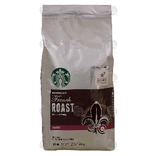 Starbucks French Roast french roast ground coffee, dark, 100% ara20-oz