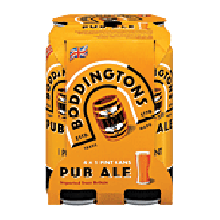 Boddingtons Draught Pub Ale 16 Oz 4pk