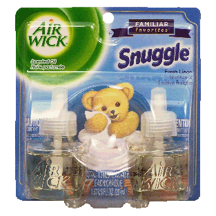 Air Wick  snuggle scented oil refills, fresh linen fragrance 2ct