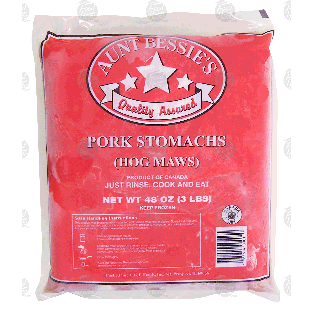 Aunt Bessie's  pork stomachs (hog maws) 48-oz