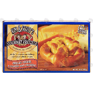 Kim & Scott's Gourmet Pretzels grilled cheese, 4 stuffed soft pre16-oz
