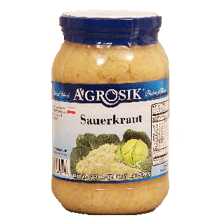 Agrosik  sauerkraut, product of poland  33oz