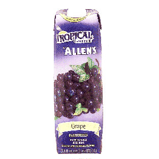 Tropical Grove  grape flavored juice drink, pasteurized 33.8fl oz
