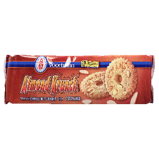 Voortman  almond krunch cookies 10.6oz