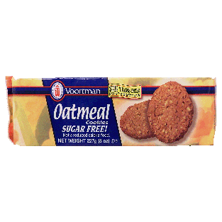 Voortman  sugar free oatmeal cookies 8oz