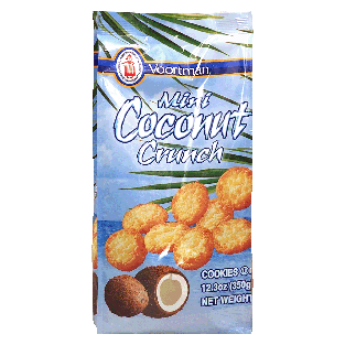 Voortman  mini coconut crunch cookies 12.3oz