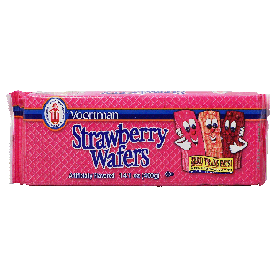 Voortman  strawberry wafers  14.1oz