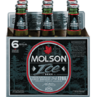 Molson Ice Beer 12 Oz  6pk