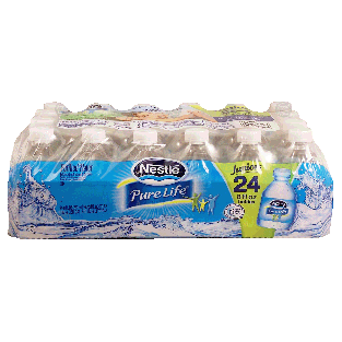 Nestle Pure Life juniors; purified water, 24-8 fl oz bottles 24-ct