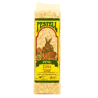 Pestell  pine bedding & litter, 1000 cu. in., 100% wood shavings 1pk