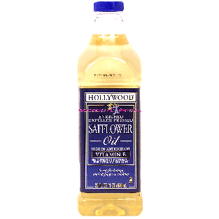 Hollywood  safflower oil, enriched expeller pressed 32fl oz